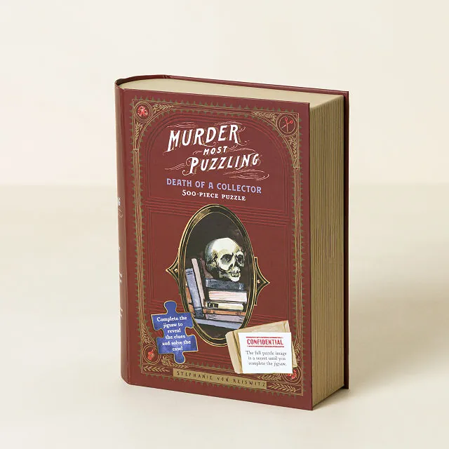 Uncommon Goods | Murder Mystery Jigsaw Puzzle | Puzzles | 4.7-Star
