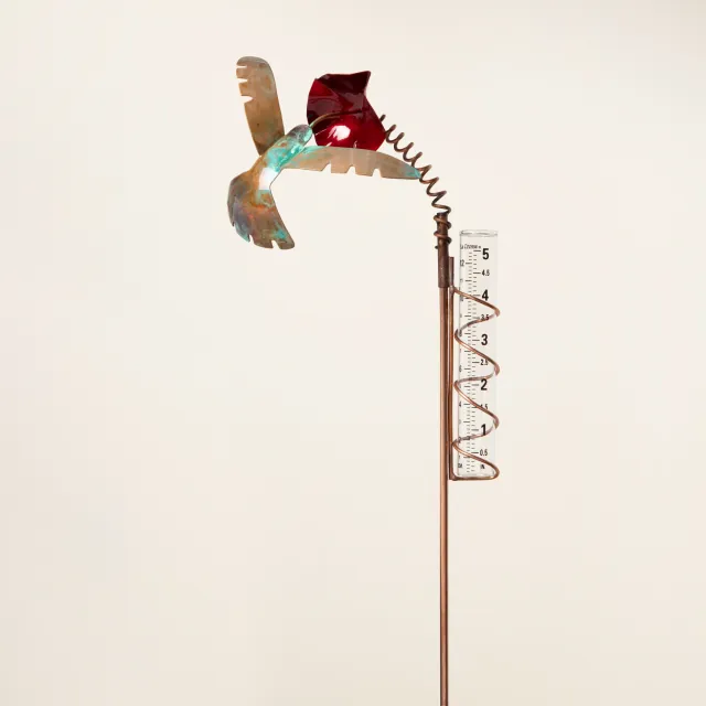 Hummingbird Rain Gauge