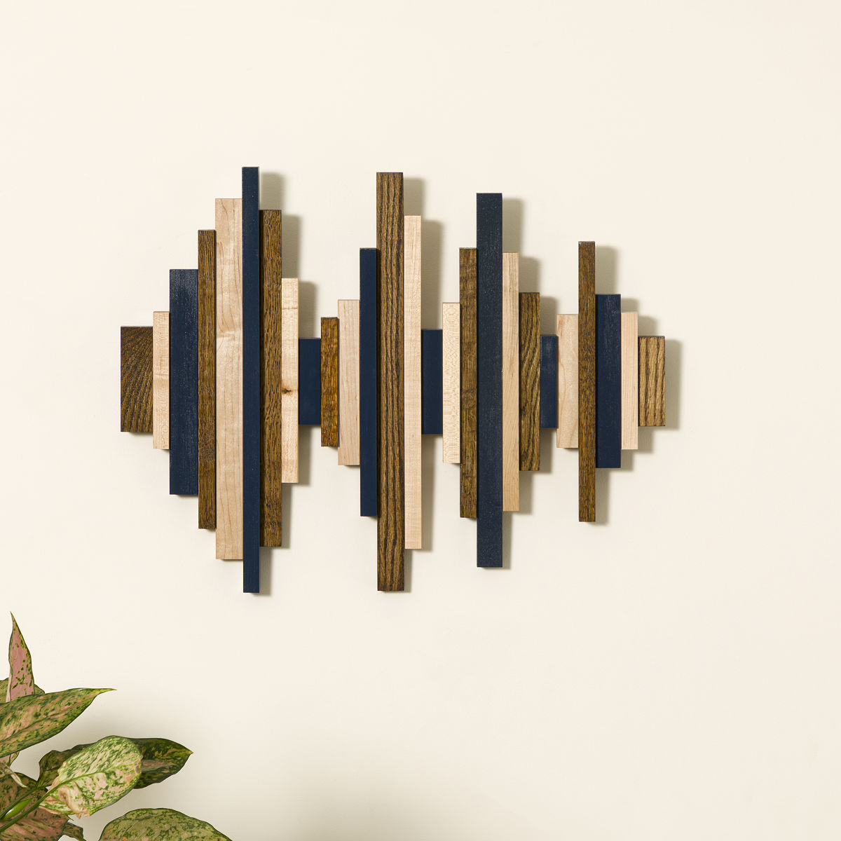Custom Song Wall Art - The Chorus - 24" Wide Blue Tone