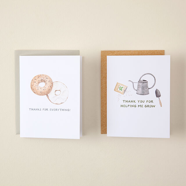 Blank Cards Chocolate Whale Pancakes Set of 4 Greetings Cards Puns ...