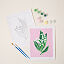 Birth Month Flower Paint-by-Number Kit thumbnail 5
