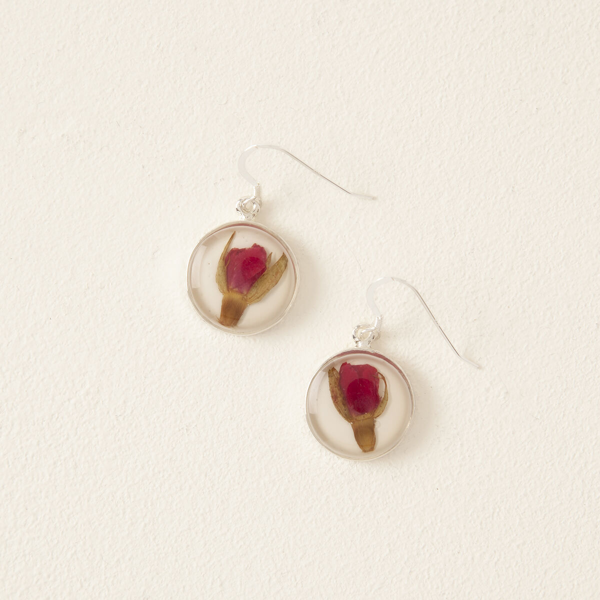 Birth Flower Earrings - June