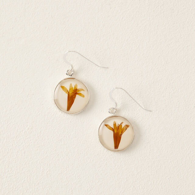 Birth Flower Earrings