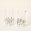 City Skyline Beer Glasses - Set of 2 thumbnail 3