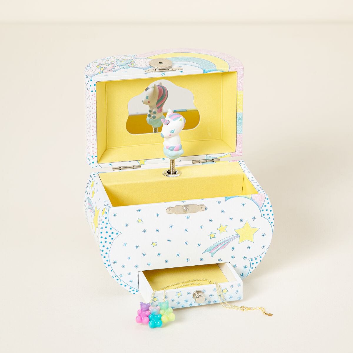 Uncommon Goods | Unicorn Cloud Treasure Box | Music Box