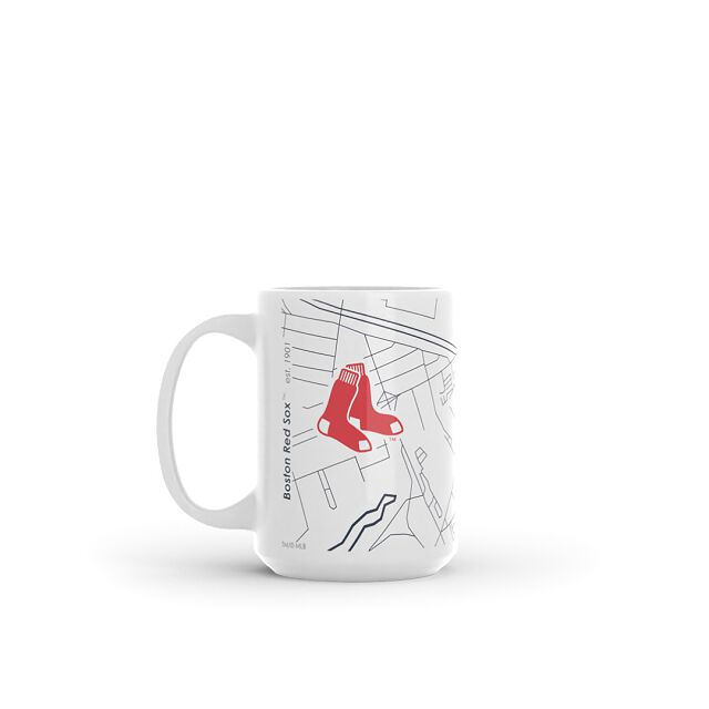 Mlb ballpark map mug baseball fans uncommon goods