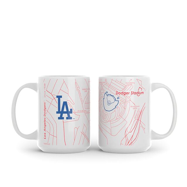 MLB Ballpark Map Mug