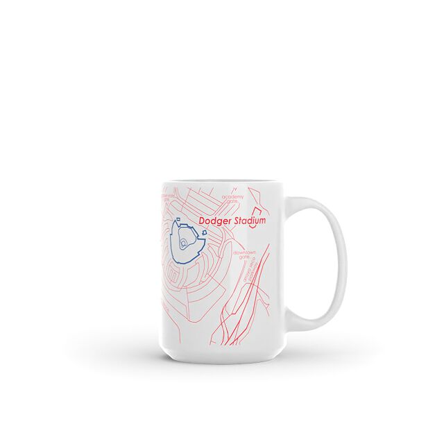 MLB Ballpark Map Mug