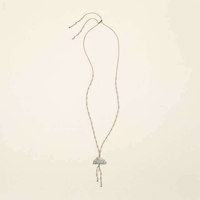 Silver Lining Necklace Nature Jewelry Goods