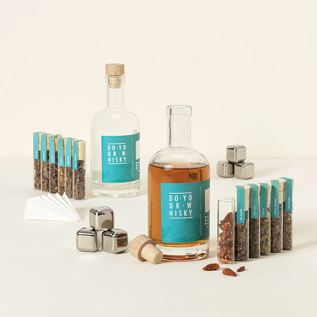 Whiskey Making Kit from Uncommon Goods as gifts for dad from daughter