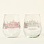 College Cityscape Wine Glasses - Set of 2 thumbnail 3