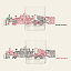 College Cityscape Rocks Glasses - Set of 2 thumbnail 5
