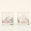 College Cityscape Rocks Glasses - Set of 2 thumbnail 4