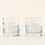 College Cityscape Rocks Glasses - Set of 2 thumbnail 4