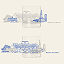 College Cityscape Rocks Glasses - Set of 2 thumbnail 6