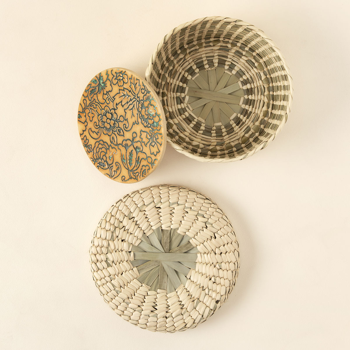 Dahlia Tortilla Warming Basket