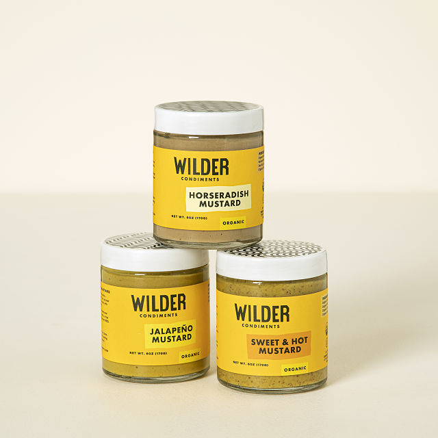 Mustard Trio Best Mustard in the World Goods