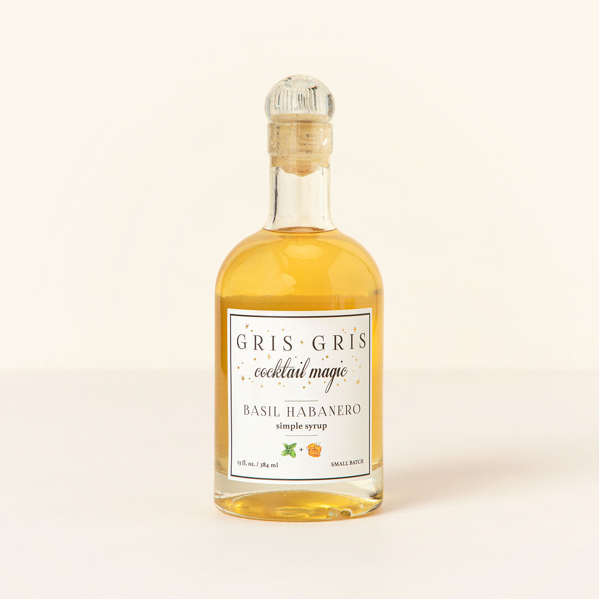 Spicy Cocktail Syrup - Habanero Basil