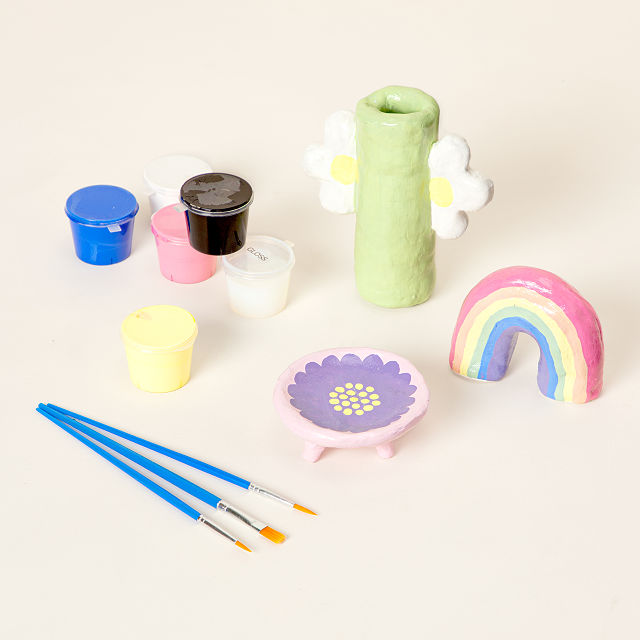 At Home Pottery DIY Kit Air Dry Pottery Kit Goods