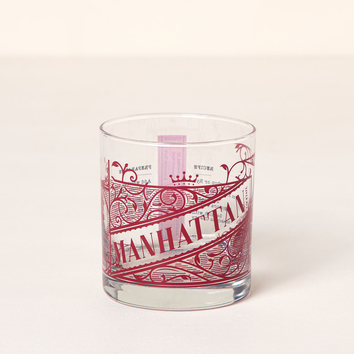 U.S. Whiskey History Glasses - Manhattan