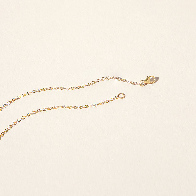 14k Gold Moonstone Hourglass Pendant 