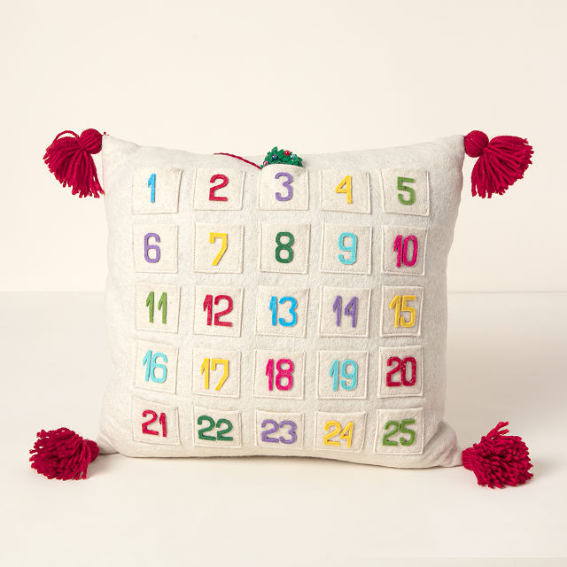 advent pillow