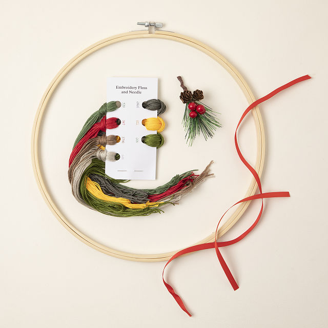 Stitch a Day Advent Embroidery Calendar | Uncommon Goods Stitch a Day Advent Embroidery Calendar | Uncommon Goods