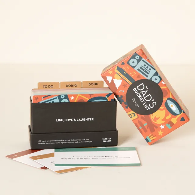 Dad & Me Activity Bucket List – Dad Gift