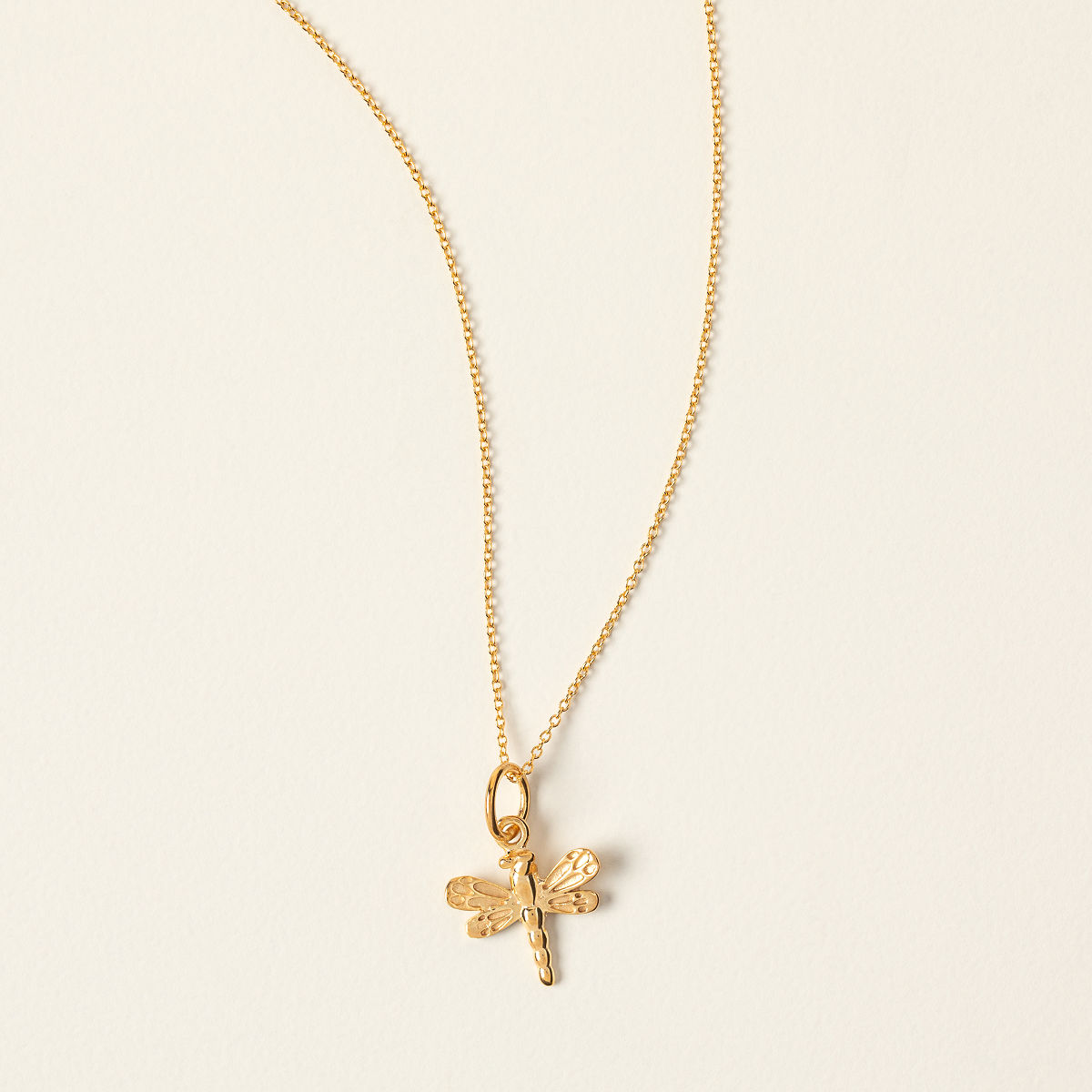 Dragonfly for Change Necklace - Gold