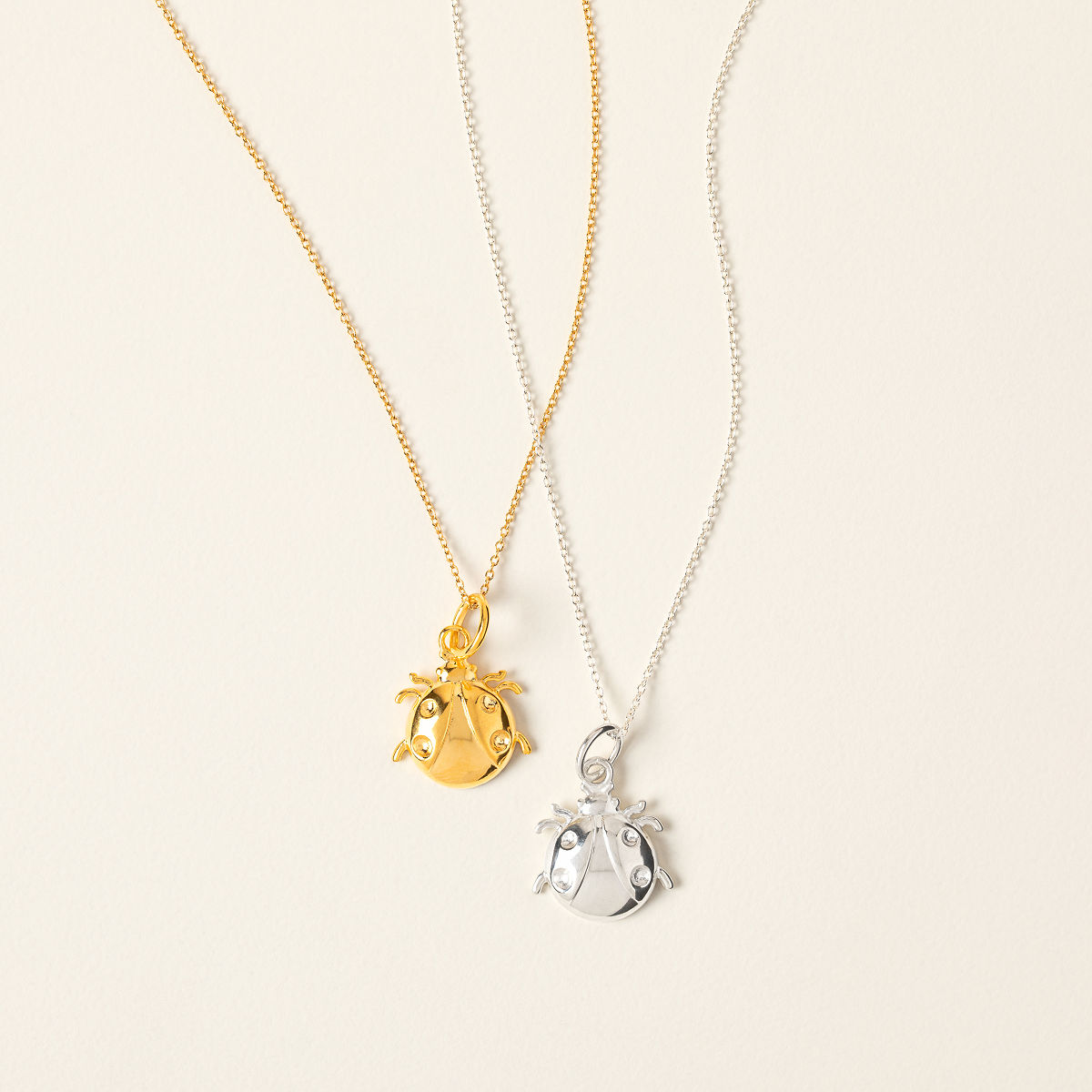 Ladybug for Prosperity Necklace
