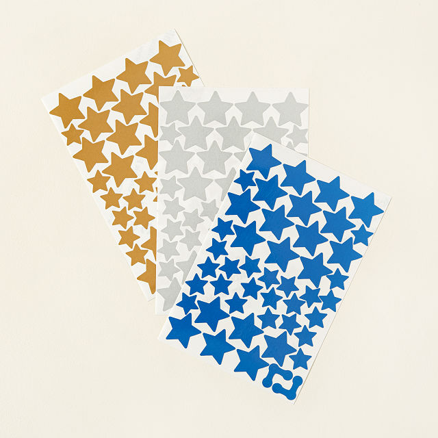 Bike & Helmet Reflective Star Decals Biking Goods