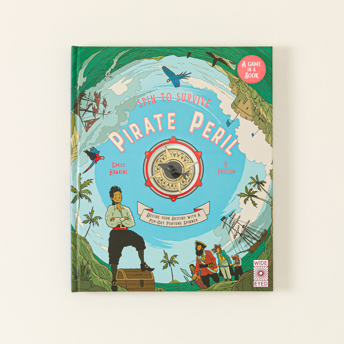 Spin to Survive Adventure Book - Pirate Peril