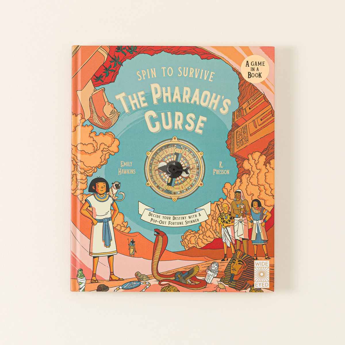 Spin to Survive Adventure Book - The Pharaoh's Curse