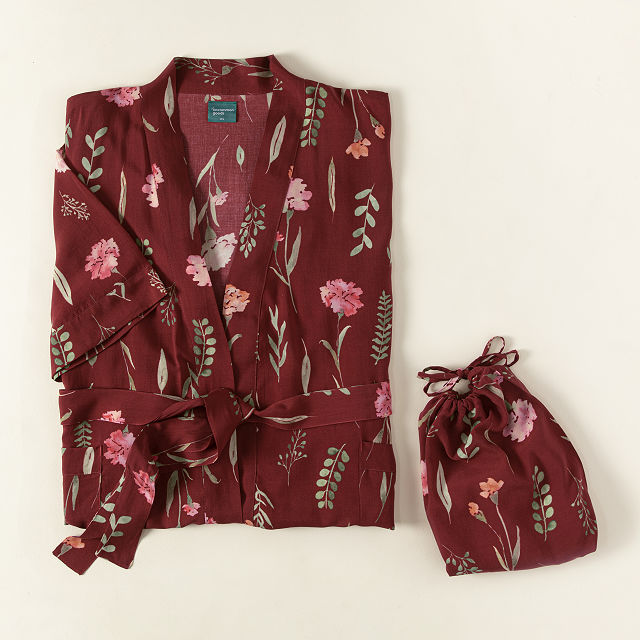 Birth Month Flower Robe