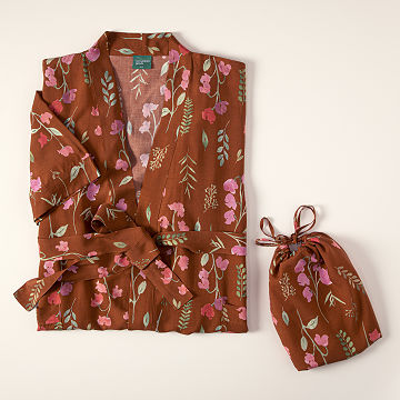 Birth Month Flower Robe