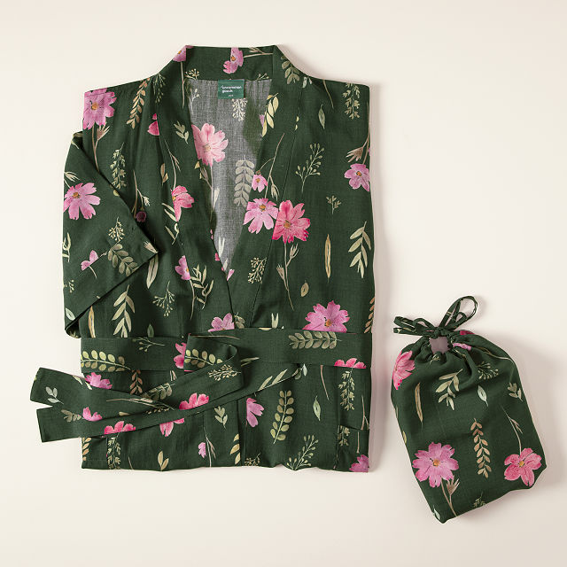 Birth Month Flower Robe