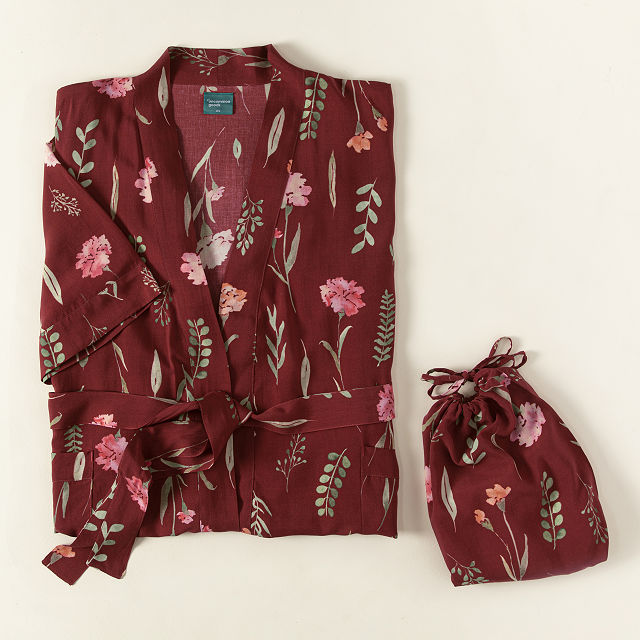 Birth Month Flower Robe