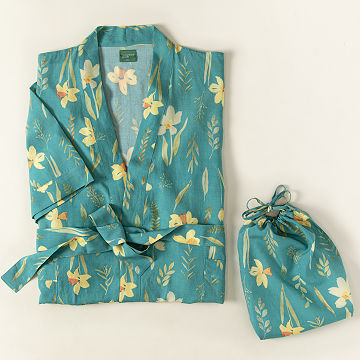 Birth Month Flower Robe