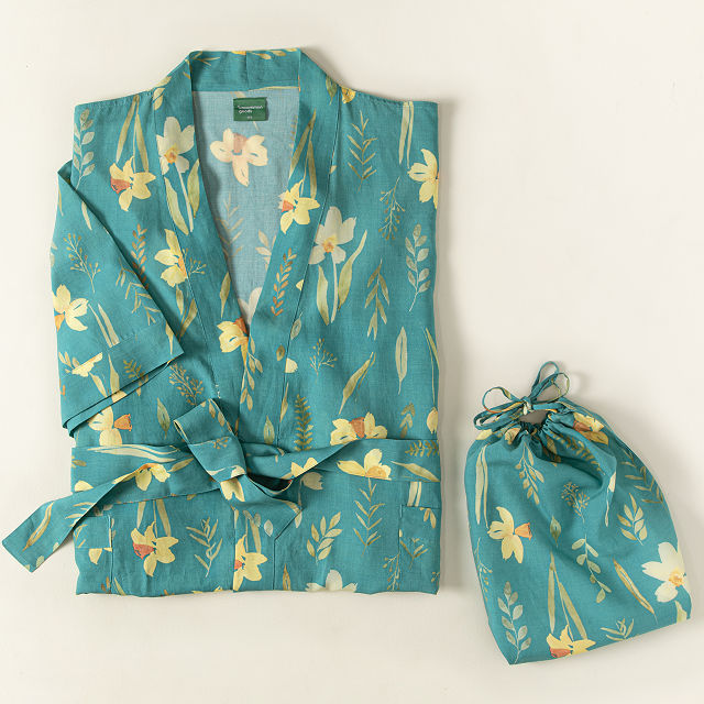 Birth Month Flower Robe