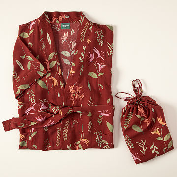 Birth Month Flower Robe