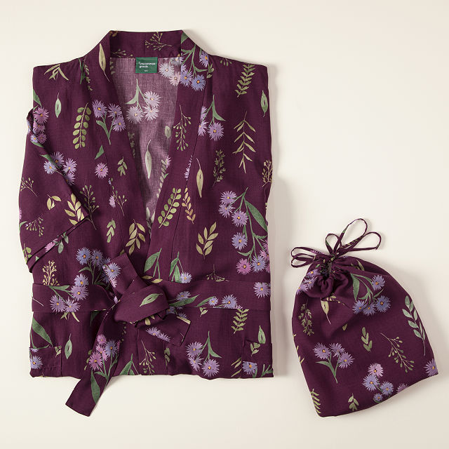 Birth Month Flower Robe