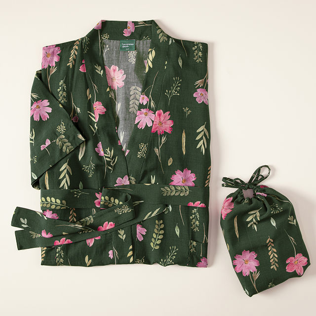 Birth Month Flower Robe