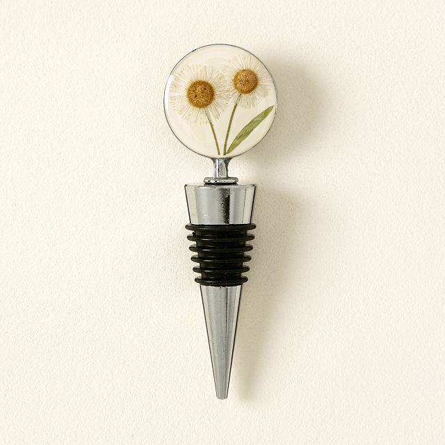 Birth Month Flower Wine Bottle Stopper Wine Goods