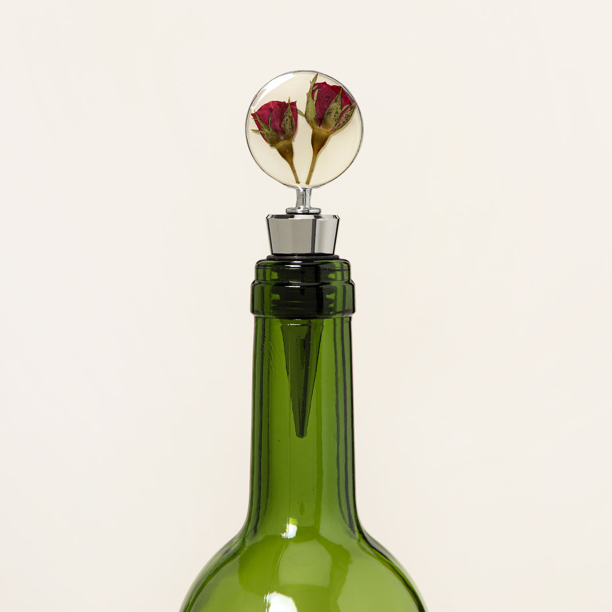 Birth Month Flower Wine Bottle Stopper - June