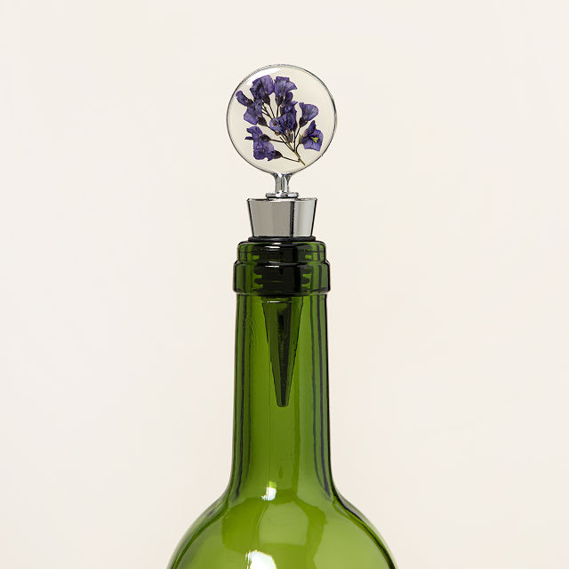 Birth Month Flower Wine Bottle Stopper Wine Goods