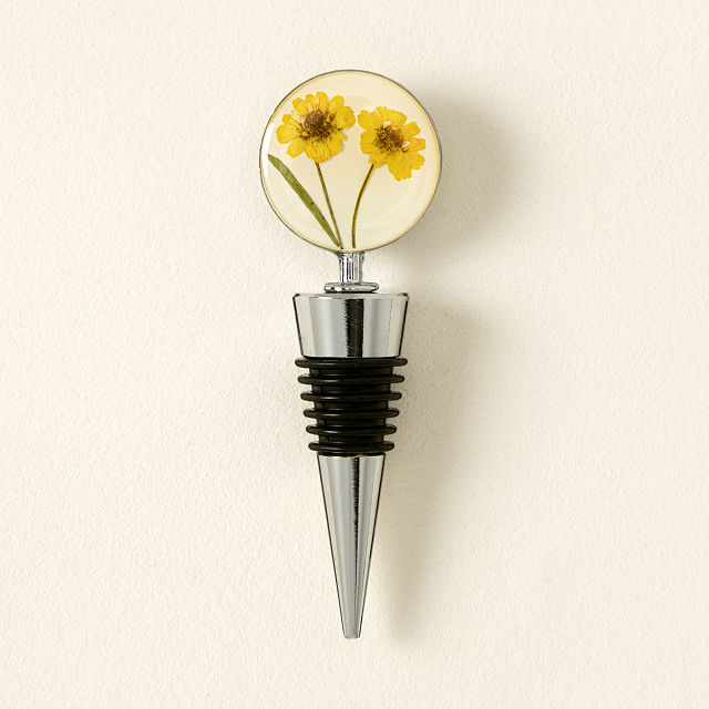 Birth Month Flower Wine Bottle Stopper Wine Goods