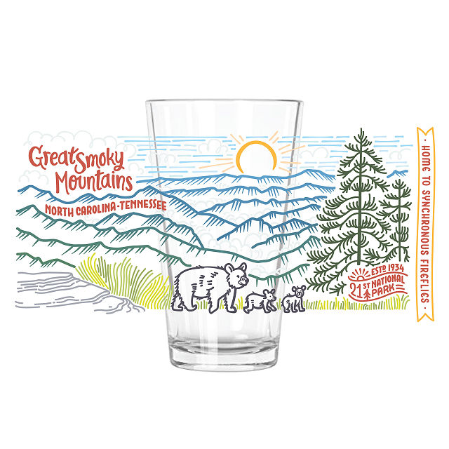 Collect Your National Park Glassware