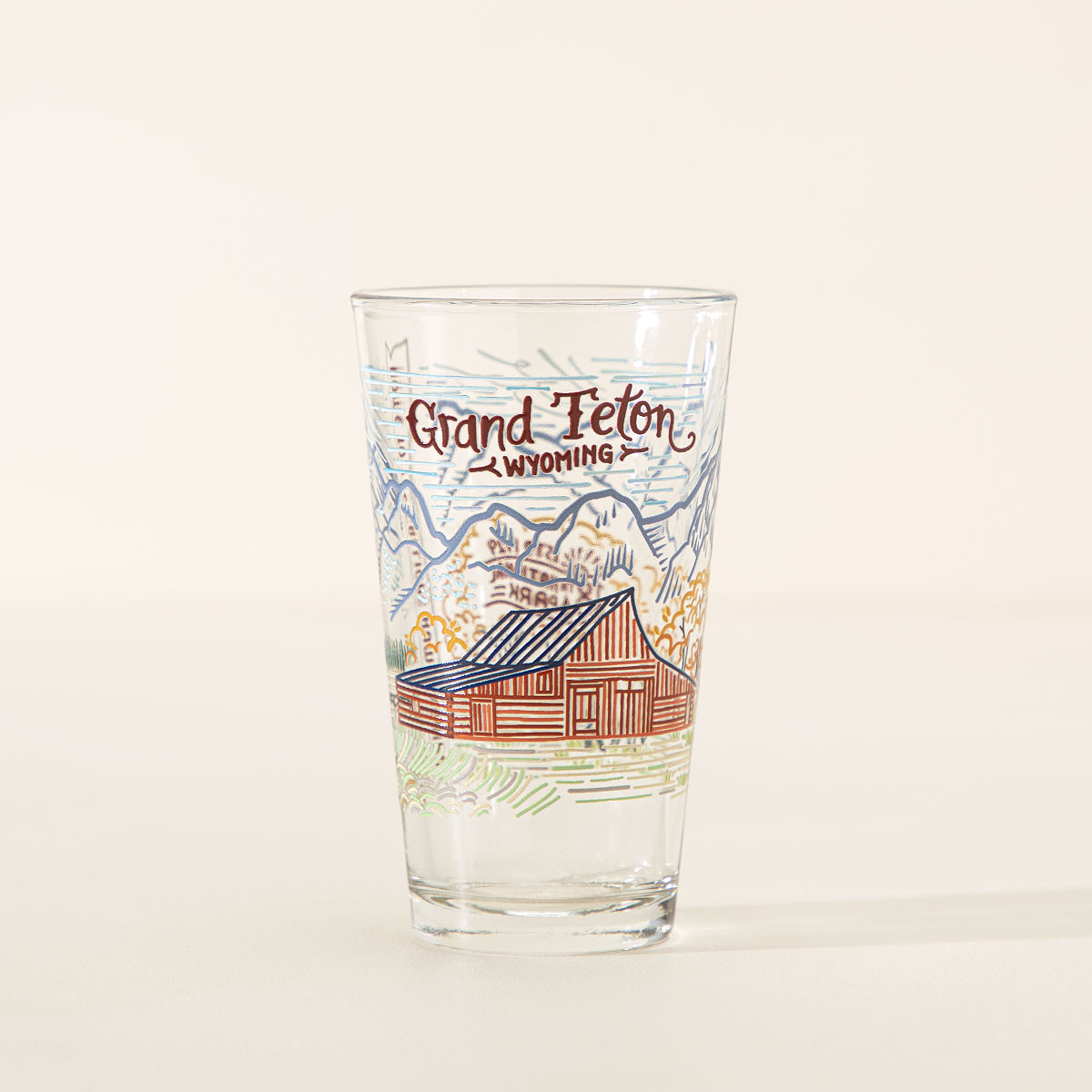 Collect Your National Park Glassware - Grand Teton