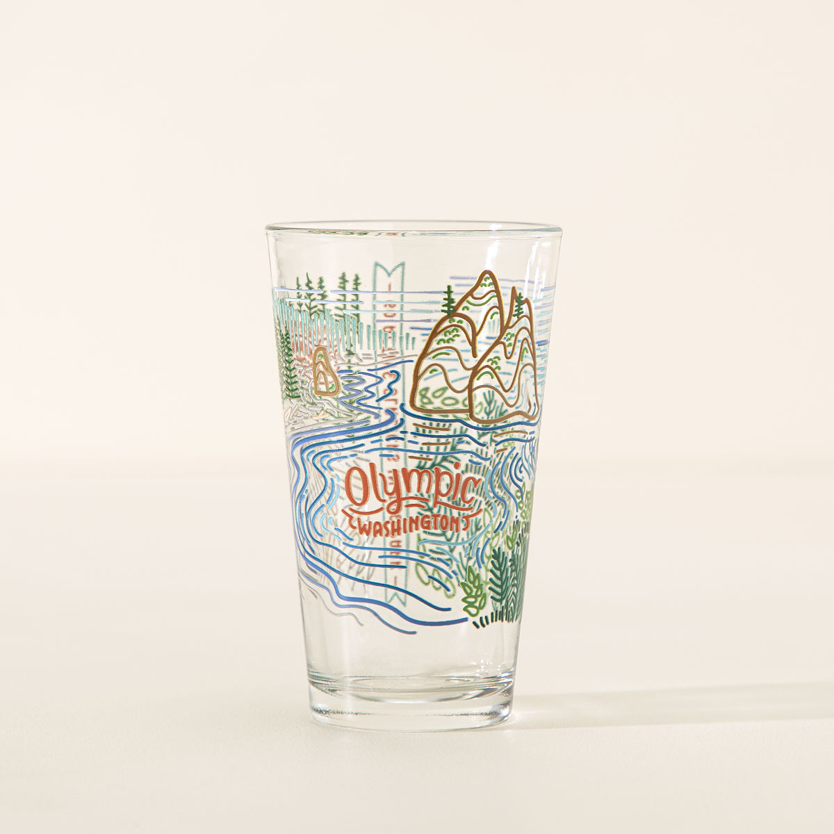 Collect Your National Park Glassware - Olympic
