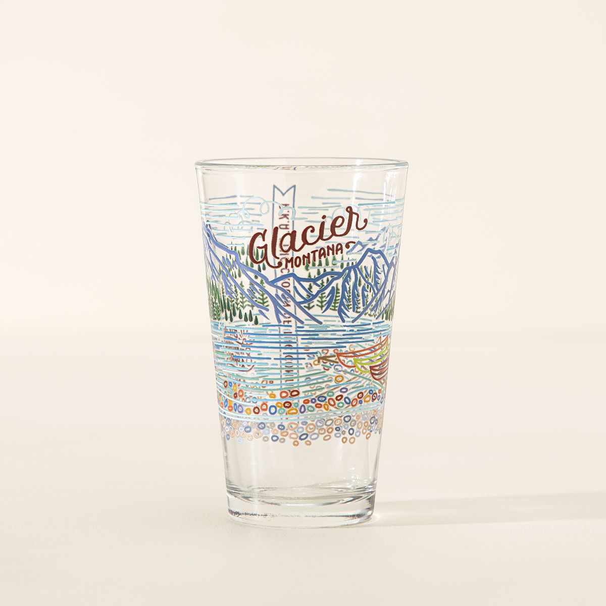Collect Your National Park Glassware - Glacier